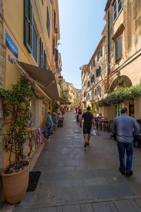 Appartamento Old Town Corfu Romantic Studio Manto Nymfes Esterno foto