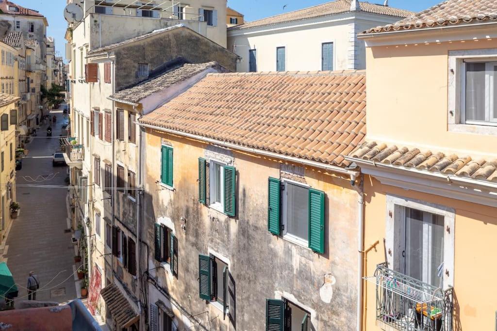 Appartamento Old Town Corfu Romantic Studio Manto Nymfes Esterno foto